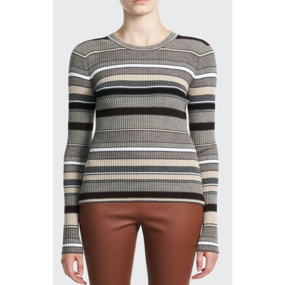 Theory Sweaters - Theory Crew Neck Regal Wool Sweater